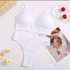 2PCS Bh Set Frauen Nahtlose Unterwäsche Set FINETOO