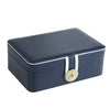 2023 doppel-Schicht Schmuck Box PU Leder